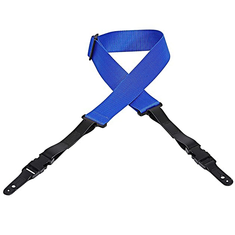 Levy's M15 2" Soft-Hand Polypropylene Guitar Strap with Quick Release 2017 Royal Blue image 1