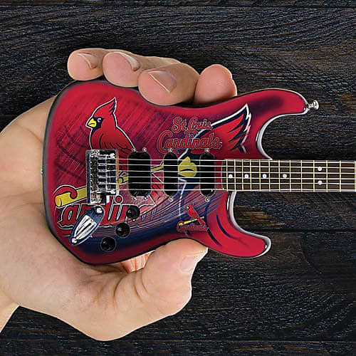 St. Louis Cardinals 10" Collectible Mini Guitar image 1