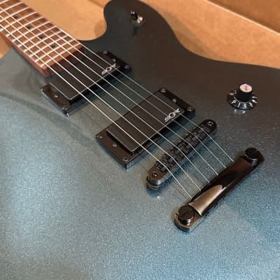 Fender Squier Contemporary Active Starcaster Semi Hollow body Electric Guitar - Gunmetal Metallic image 6