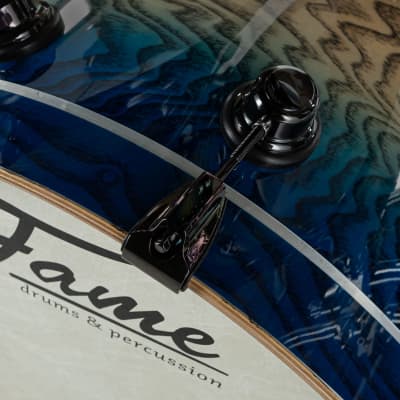 Fame Fortress Stage Shell Set Blue Burst - Drum Shell Set image 5