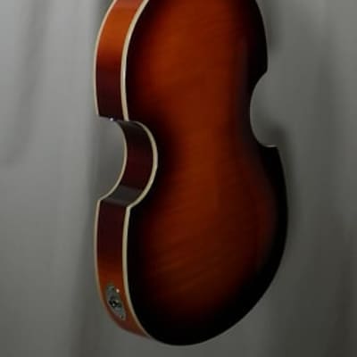 Hofner HOF-HI-459-PE-SB Ignition Pro Violin Style Electric Guitar - Sunburst image 10