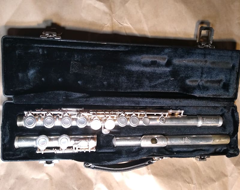 Gemeinhardt G225 flute. Made in USA, Very Good Condition, Reverb