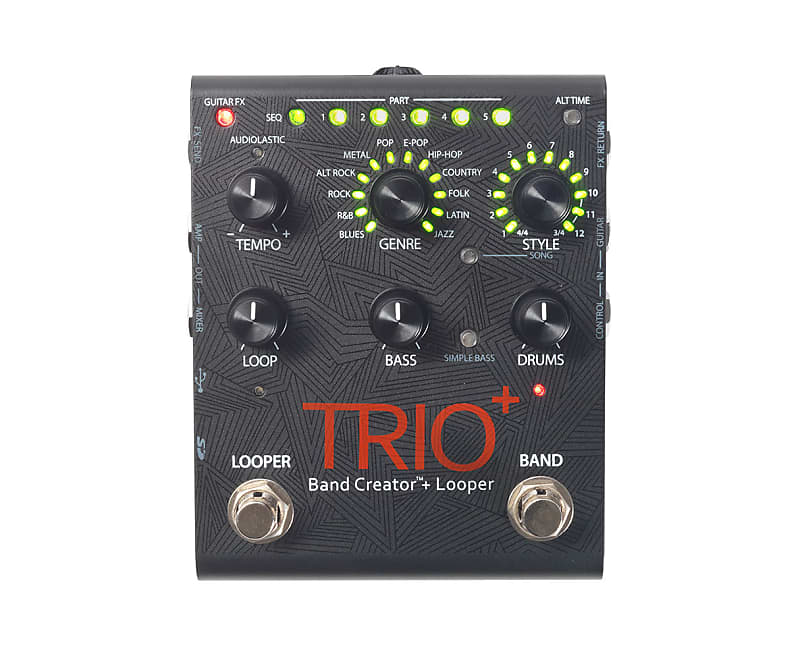 Digitech Trio Plus Band Creator/Looper Pedal | Reverb