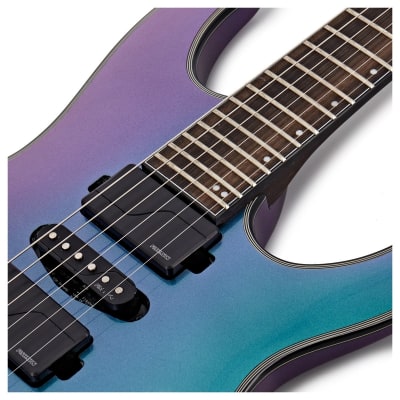 IBANEZ - S671ALB BLUE CHAM - Guitare électrique série Axion Label 6 cordes image 4