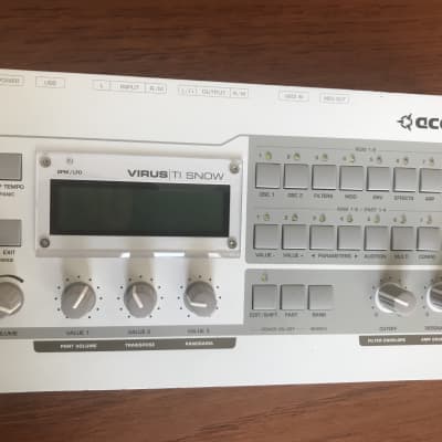 Access Virus TI Snow Desktop Digital Synthesizer 2010s - White