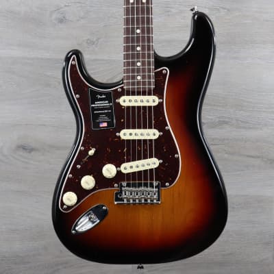 Fender American Acoustasonic Stratocaster w/Deluxe Padded Gig Bag 2023 Model in Transparent Sonic Blue | Reverb