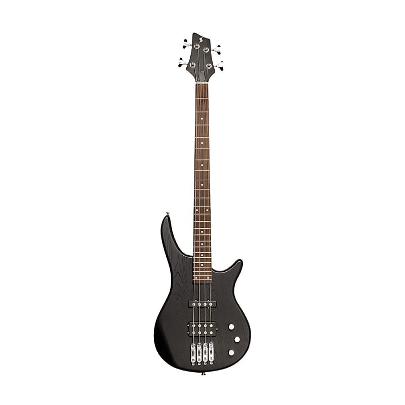 Stagg "Fusion" Electric Bass Guitar Black SBF40 BLK Reverb