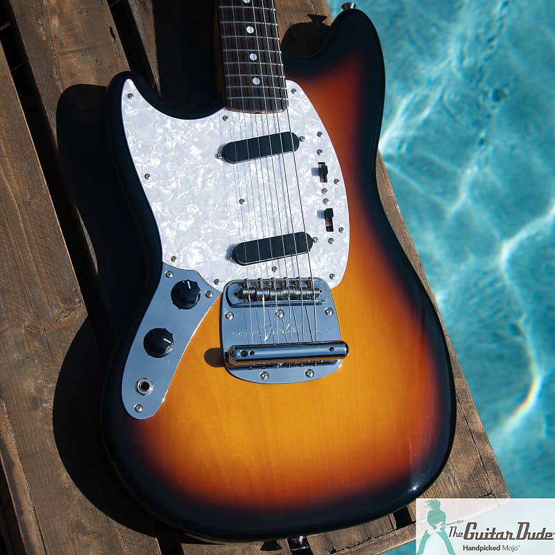 2010 Fender MG69 - '69 Mustang Reissue - Ash Body -Rare Left