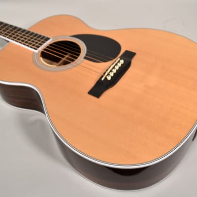 2016 Martin OM-35E Natural Finish Acoustic Electric Guitar w/OHSC image 8