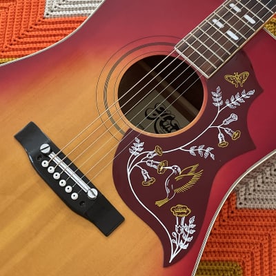 Hondo Hummingbird Copy - 1970’s Beautiful Hummingbird Clone! - Gorgeous Guitar! - image 2
