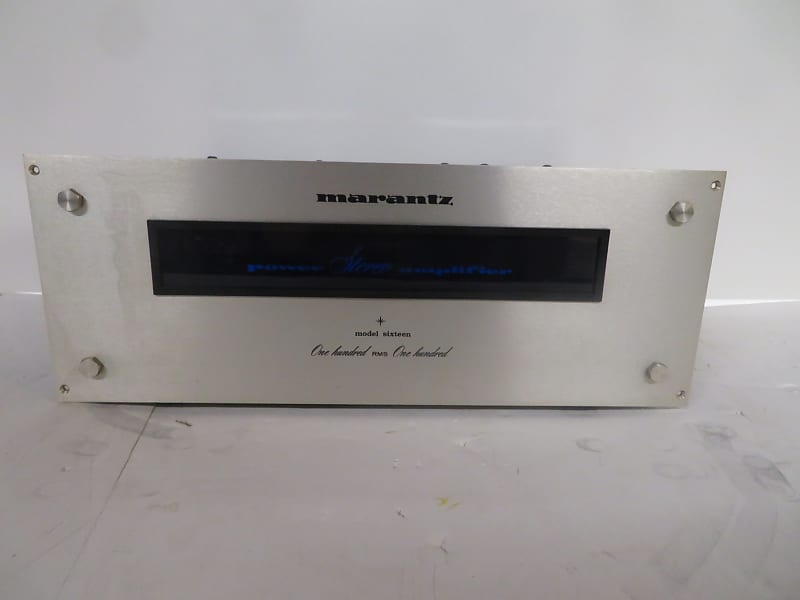 Marantz Model Sixteen early 1970&#039;s - silver faceplate  			