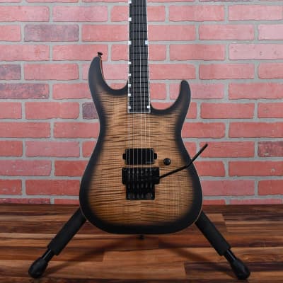 Esp USA Custom Shop M-I DX Flame Maple Top See Thru Black Burst 2024 w/OHSC image 4