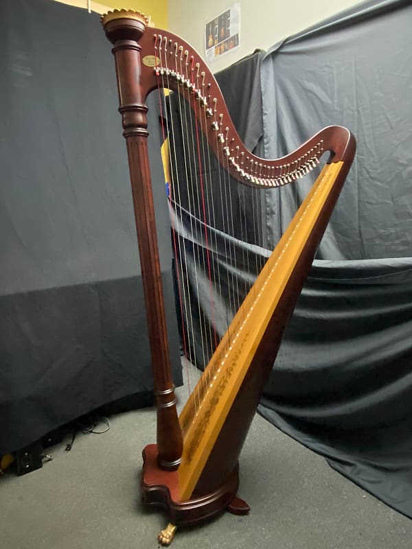 Lyon & Healy Prelude Mahogany 38-String Harp - Local Pickup Takoma Park, MD image 1