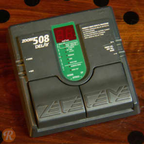 ZOOM　508　DELAY Zoom 508 Delay Pedal for Guitar Demo - The Coolest Delay