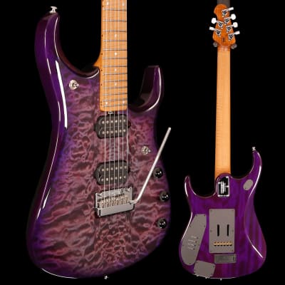 Ernie Ball Music Man JP15 Electric, Purple Nebula Quilt 7lbs 5.4oz image 1