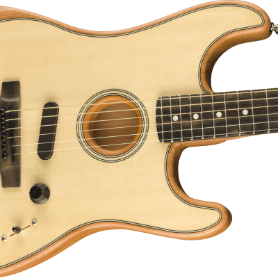 Fender American Acoustasonic Stratocaster Natural ListPrice:1999.- for sale