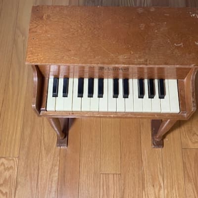 Schoenhut Antique Wooden 25-Key Upright Toy Piano, 20" High, Works Great! image 3