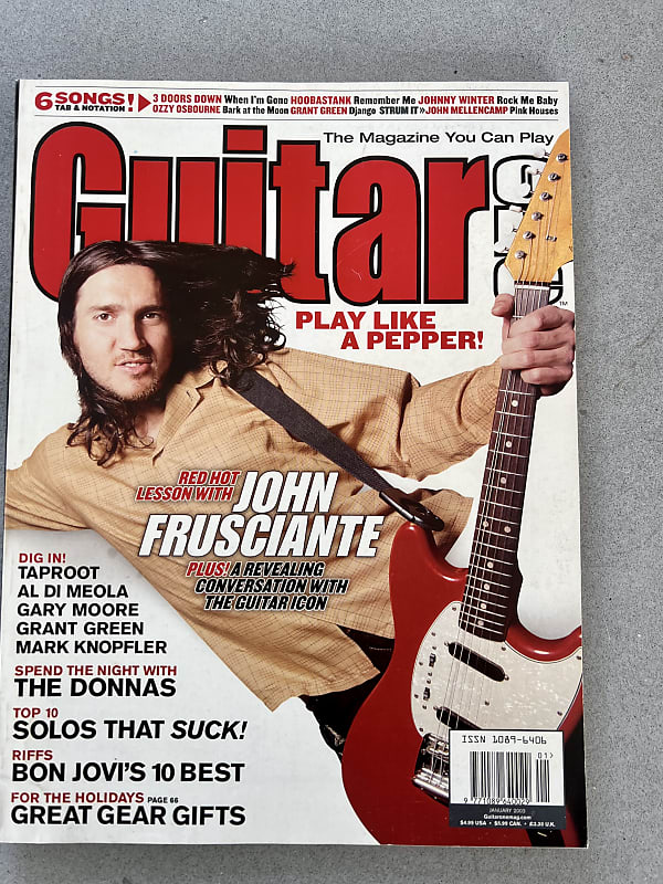2003　Guitar　One　Reverb　Al　John　Frusciante　Multi　Di　Meola　Poland