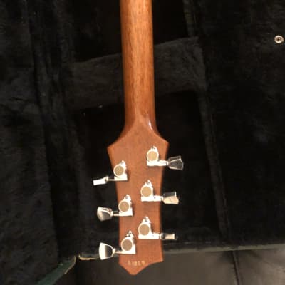 Terry Mcinturff Glory custom ohsc USA luthier made butterscotch maple mastergrade deep carved top. image 15