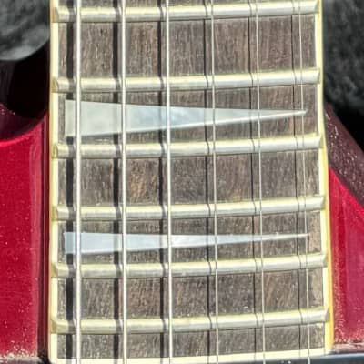 1985 Robin Wedge Custom Metallic Red Vintage Electric Guitar W/OHSC Flying V image 4