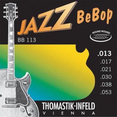 THOMASTIK Jazz Bebop BB113 set chitarra elettrica for sale