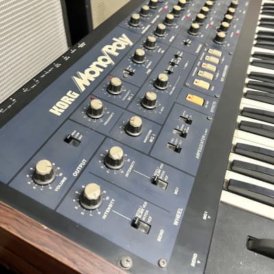 Korg MONO/POLY MP-4 analog synthesizer 1980’s original vintage MIJ Japan synth image 5