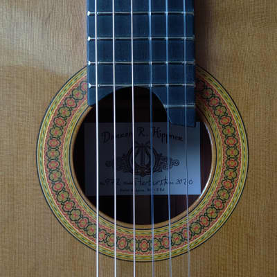 2020 Darren Hippner Humphries Millenium Style Brazilian Rosewood Concert Classical Guitar image 8