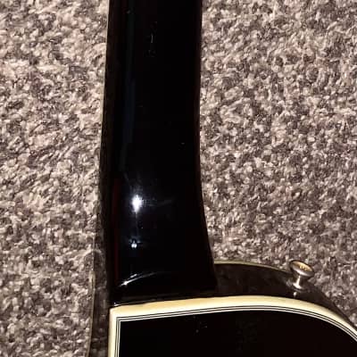 Epiphone Les Paul Custom Ebony black and gold electric guitar ohsc image 10