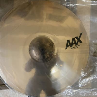 Sabian 21" AAX Raw Bell Dry Ride Cymbal 2019 - Present - Brilliant image 1
