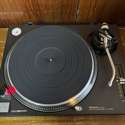 Technics SL-1200MK4 Black color Analog DJ Turntable w/ box image 2