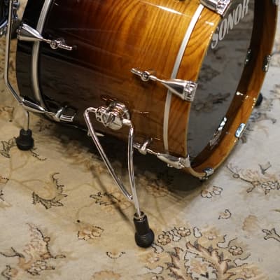 Sonor  Ascent Burnt Fade 12/14/18/6.5x14 image 4