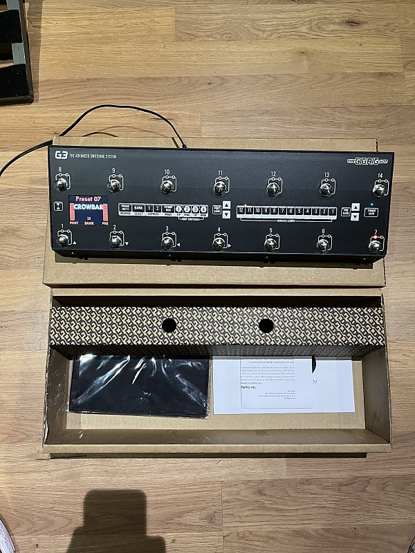 GigRig G3 Guitar Effects Pedal Switching System 2022 Reverb