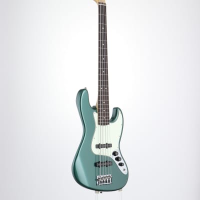 FENDER Hybrid 60s Jazz Bass V Sherwood Green Metallic (02/16