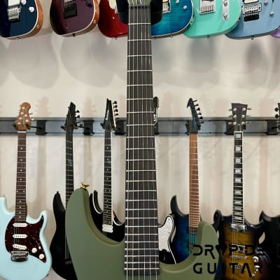 Jackson USA Custom Shop SL1H Soloist Electric Guitar w/ Case-Olive Drab Green image 8