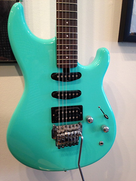Yamaha SE350 Vintage Made In Japan Strat Style SSH 80 s Seafoam Green