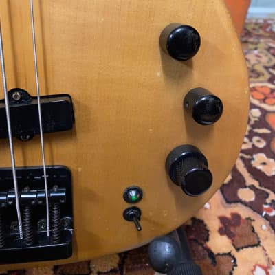 Vintage Hohner Professional B Bass V 5 String Thru Neck Active Guitar image 5
