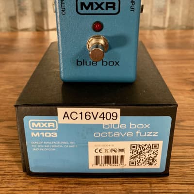 Reverb.com listing, price, conditions, and images for dunlop-mxr-blue-box