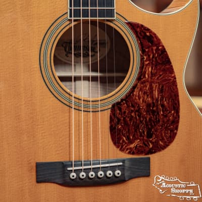 (Floor Model w/ Full Warranty) Preston Thompson Custom Shop OOOO-CWJMS Sitka/Figured Maple Acoustic Guitar #1404 image 5