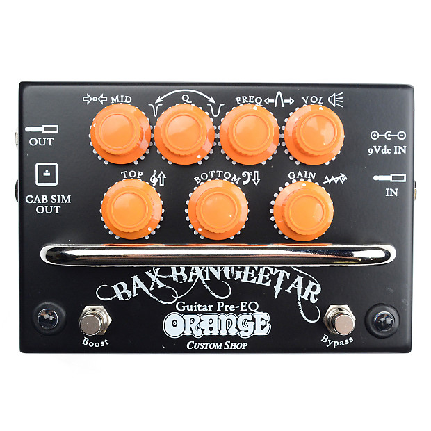 Orange Bax Bangeetar Guitar Pre-EQ Pedal image 1
