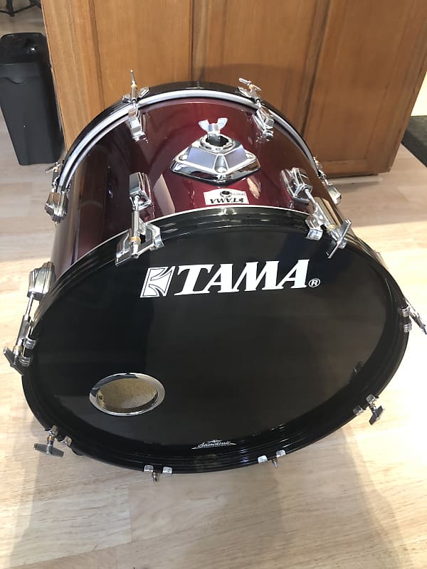 Tama Swingstar Bass Drum 1980's Vintage MIJ Red Wine Reverb