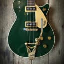 2009 Gretsch G6128TCG Duo Jet  in Cadillac Green comes with orig. hard shell case and COA