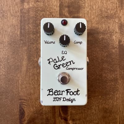 Reverb.com listing, price, conditions, and images for bearfoot-fx-pale-green-compressor