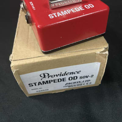 Providence Stampede OD SOV-2 Overdrive | Reverb