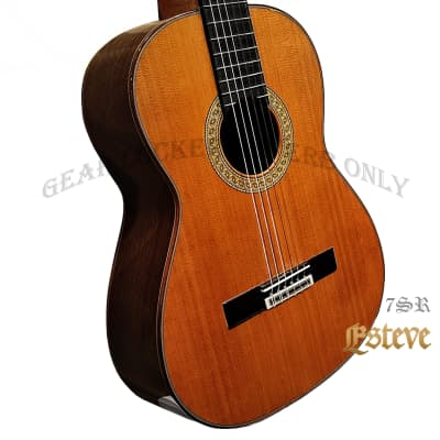 Guitarras Esteve 7SR all solid Cedar & Indian Rosewood Spain handmade classical guitar image 5