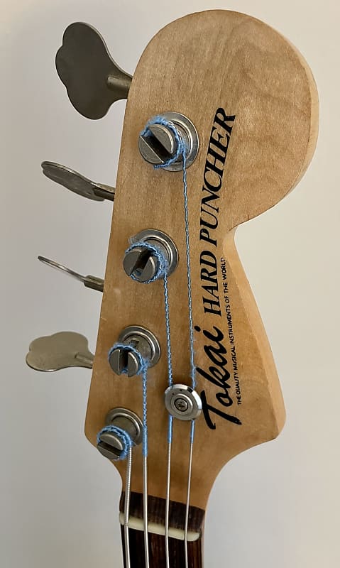 Tokai Hard Puncher Precision Bass with Black Finish and