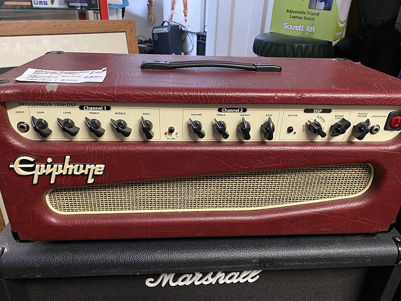 Epiphone Triggerman 100H DSP Amplifer Head Reverb