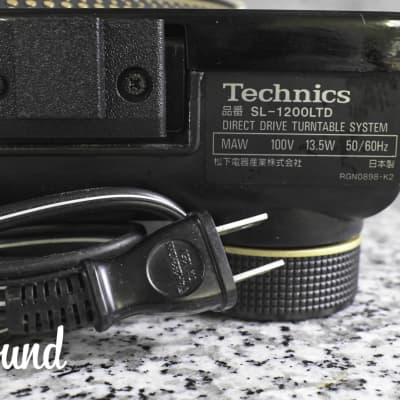 Technics SL-1200 LTD No.1591 Direct Drive DJ Turntable in Excellent Condition.++ image 25