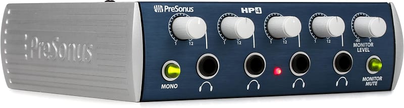 PreSonus HP4 4-channel Headphone Amplifier (3-pack) Bundle image 1
