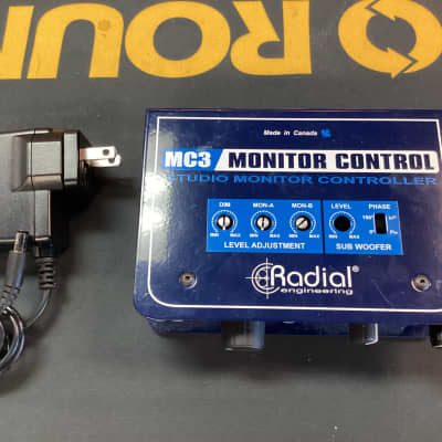 Radial MC3 Studio Monitor Controller | Reverb