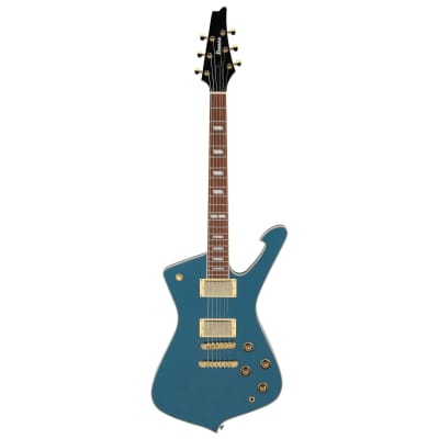Ibanez Iceman IC420-ABM Antique Blue Metallic - Electric Guitar for sale